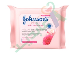 [93857] JOHNSONS HYDRATION MICELLAR CLEANSING 25WIPES