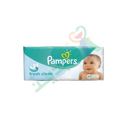 [51792] PAMPERS WIPES FRESH CLEAN 64 W
