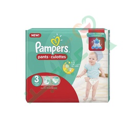 [71012] PAMPERS PANTS SIZE (3) 31  DIAPERPER