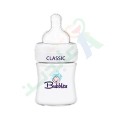 [7260] BUbbLES BOTTLE CLASSIC +0 Month 100ML (WHITE)