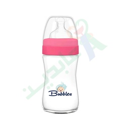 [92900] BUbbLES FEEDING BOTTLE NATURAL 150ML 8560 (ROSE)