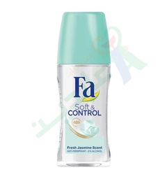 [78859] FA ROLL ON SOFT CONTROL FRESH JASMINE 50 ML