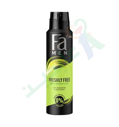 [7091] FA MEN SPRAY FRESHLY FREE MINT&BERGAMOT 150 ML