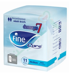 [59821] FINE CARE INCONTINENCE MEDIUM 11 DIAPER--
