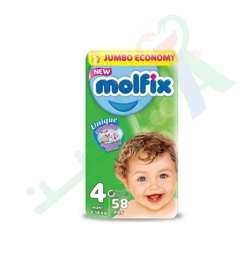 [51752] MOLFIX MAXI JUMBO (4) 58  DIAPERPER--