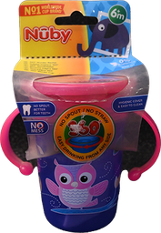 [92476] NUBY WORLDWIDE CUP BRAND +6 MONTH  240ML CODE10410