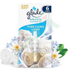 [96445] GLADE ELECTRIC CLEAN LINEN 1 REFILLE 20ML