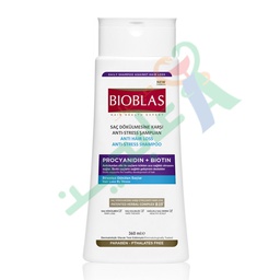 [7811] BIOBLAS ANTI-HAIR LOSS SHAMPOO WITH ANTI-STRESS 360 ML--