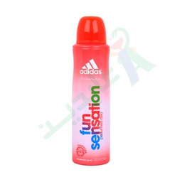 [65274] ADIDAS WOMAN SPRAY FUN SENSATION 150 ML--