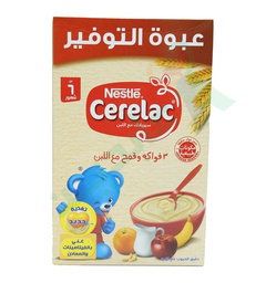 [69066] CERELAC IRON 3 FRUITS & WHEAT MILK 250 GM--