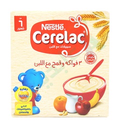 [69068] CERELAC IRON 3 FRUITS & WHEAT WITH MILK 125 GM
