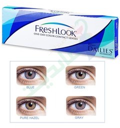 [62034] FRESH LOOK 30 DAILIES PURE HAZEL--