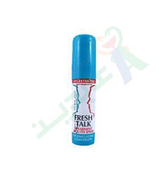 [74125] FRESH TALK SPERMINT MOUTH SPRAY COHOL FREE (light blue)--