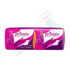 [58559] PRIVATE EXTRA THIN NIGHT WINGS ECONO. 14--