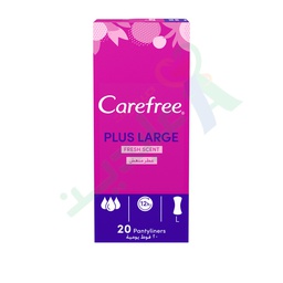 [71375] CARE FREE PLUS LARGE FRESH SCENT 20Piece--