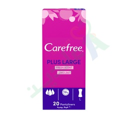 [71375] CARE FREE PLUS LARGE FRESH SCENT 20Piece