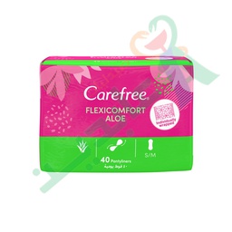 [66955] CAREFREE FLEXI COMFORT ALOE 40Piece