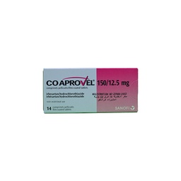 [48934] CO APROVEL 150 / 12.5 MG 14 TABLET