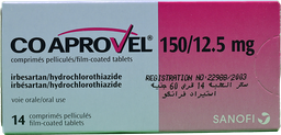 [48934] CO APROVEL 150 / 12.5 MG 14 TABLET