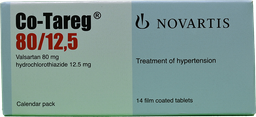 [41412] CO TAREG 80 / 12.5 MG 14 TABLET