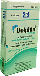 [90112] DOLPHIN 12.5 MG 10 SUPPOSITORIES