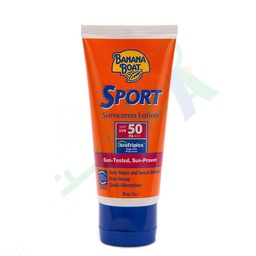 [93013] BANANA BOAT SPORT SUNSCREEN LOTION SPF50 90ML