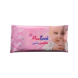 [50647] MAX TOUCH BABY WET WIPES 24Piece