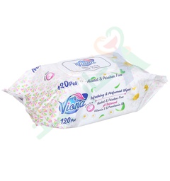 [91436] VIONA WET WIPES CHAMOMILE 120 Piece--
