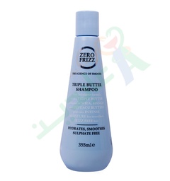 [93919] ZERO FRIZZ SHAMPOO TRIPLE BUTTER 355ML--
