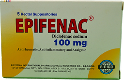 [47688] EPIFENAC 100 MG 5 SUPPOSITORIES