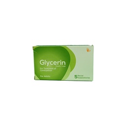 [6884] GLYCERIN ADULT (PHARCO) 5 SUPPOSITORIES