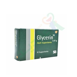 [45203] GLYCERIN ADULT 10 SUPPOSITORIES--