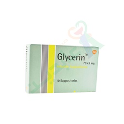 [19027] GLYCERIN INFANT 10 SUPPOSITORIES--
