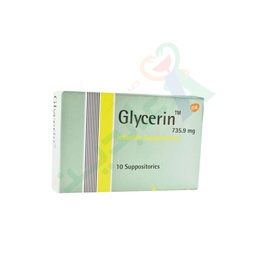 [19027] GLYCERIN INFANT 10 SUPPOSITORIES