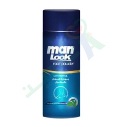 [74014] MAN LOOK FOOT POWDER WITH MENTHOL 50 GM--