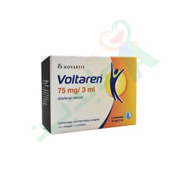 [25912] VOLTAREN 75 MG 3 AMPOULES--
