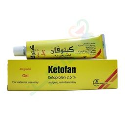 [5479] KETOFAN GEL 40 GM--
