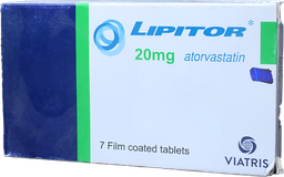 [19888] LIPITOR 20MG 7 TABLET