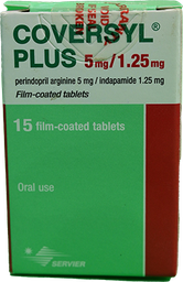 [49695] COVERSYL PLUS 5 / 1.25 MG 15 TABLET