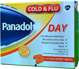 [94734] PANADOL COLD & FLU 24 TABLET