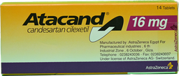 [47899] ATACAND  16 MG  14 TABLET