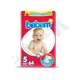 [92918] BEBEM JUMBO ECONOMY 5 JUNIOR 64pieces--