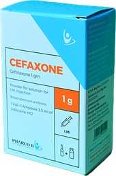 [47292] CEFAXONE 1 GM I.M VIAL