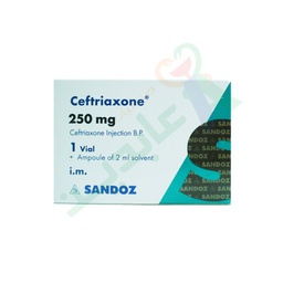 [47666] CEFTRIAXONE 250 GM I.M VIAL