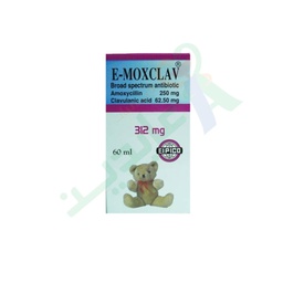 [2785] E-MOXCLAV 312 MG SYRUP 60 ML--