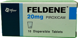 [36561] FELDENE 20 MG 10 DISP TABLET