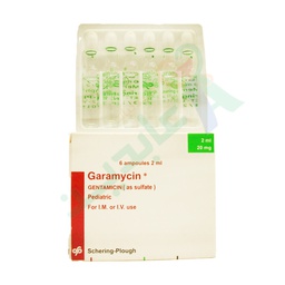 [18479] GARAMYCIN 20MG 6 AMPULES--