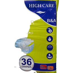 [73135] HIGH CARE ADULT DIAPER JUMBO 36 DIAPER