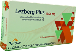 [94200] LEZBERG PLUS 40/25MG 30 TABLET