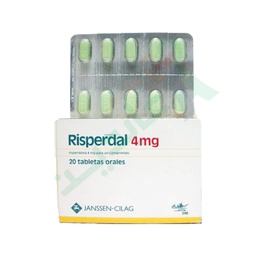 [12368] RISPERDAL 4 MG 20 TABLET--